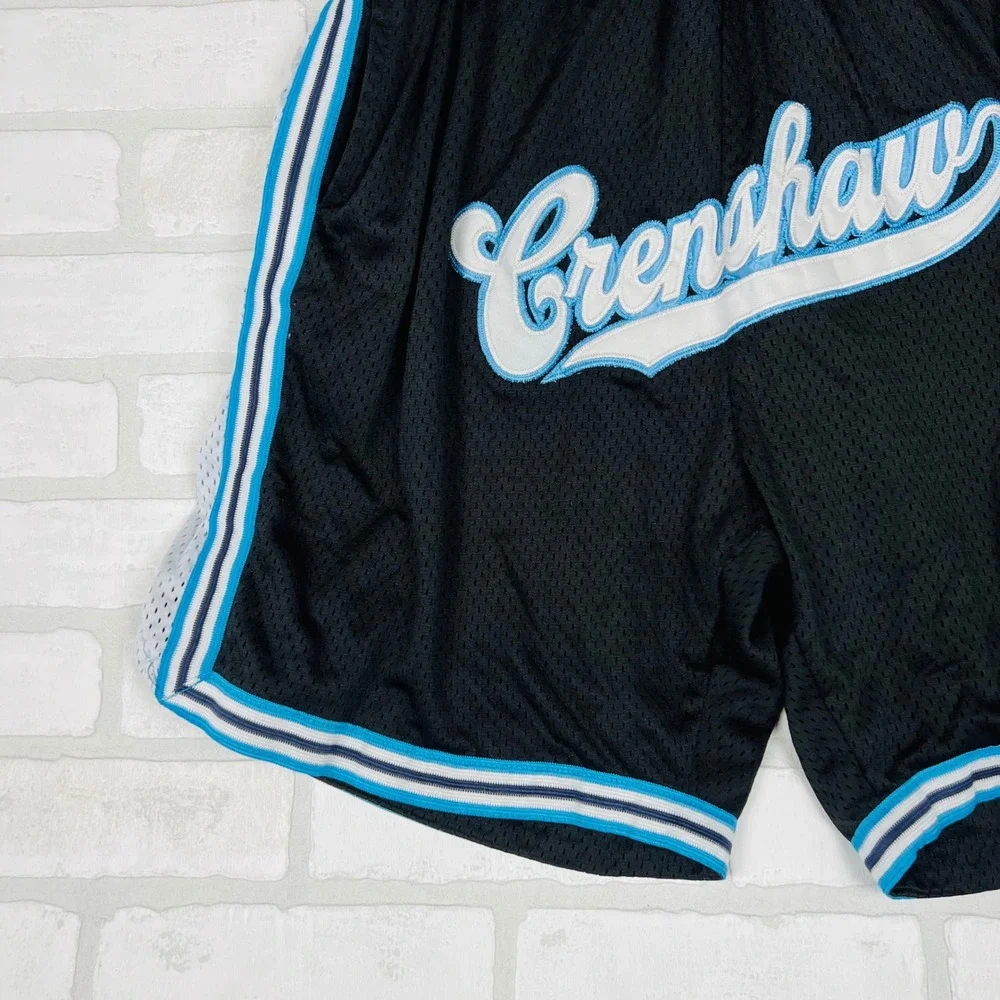 Headgear Classics Nipsey Hussle Crenshaw 60 Basketball Shorts Mens Medium Black